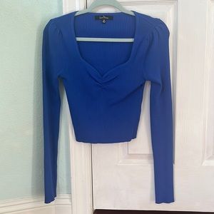Royal blue, medium, lightly worn, brand-love tree